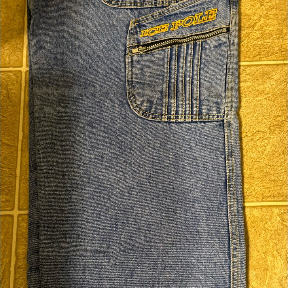 Vintage IP Ice Pole Jeans Y2K Mens Denim Jeans 36x29 Talla & 34-29 Inside Tag !
